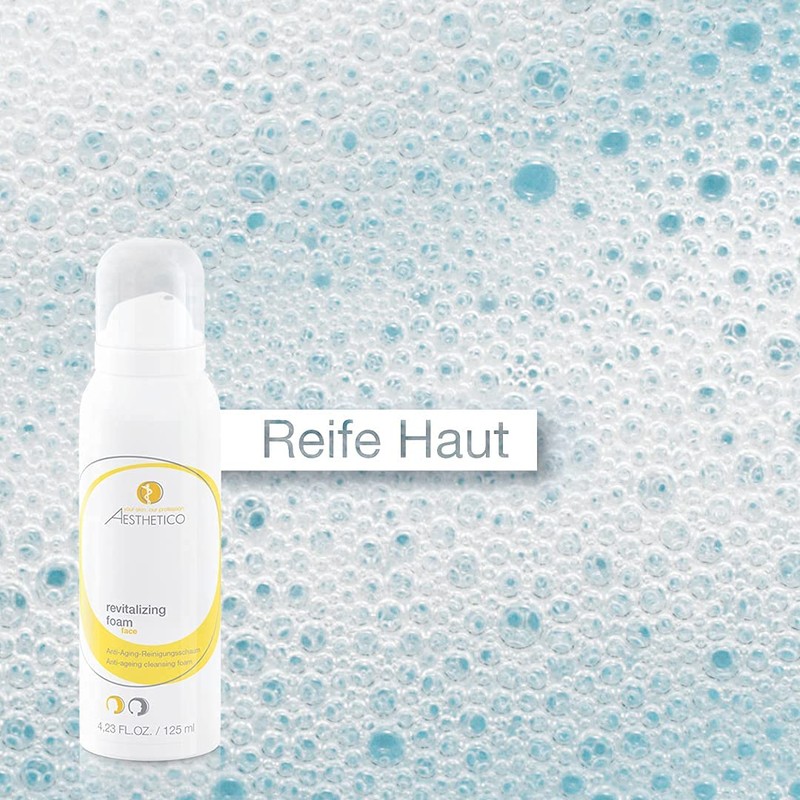 AESTHETICO Revitalizing Foam - Rich Anti-Ageing Cleansing Foam for Mature,