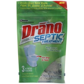 Drano Advanced Septic Treatment - 3 pk