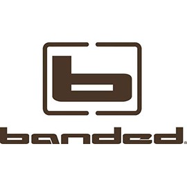 Banded Logo Decal - Vertical - Brown - 24"