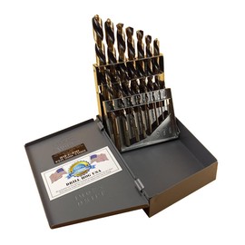 Drill Hog Left Handed Drill Bit Set Screw Extractor EZ-OUT