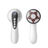 Wireless Handheld Body Massager High Frequency Vibration EMS Heating LED Body Massager, White / 무선 핸디형 바디 마사지기 고주파 진동 EMS 온열 LED 몸 마사지기, 화이트