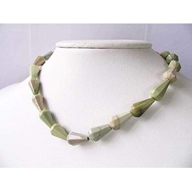 Pastel Owyhee Jasper Faceted Teardrop 17x9mm Bead Strand 110556A for Jewelry Making