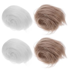 Operitacx 4pcs Faux Fur Fabric, 2x60 Fur for Mask, Fake Fur Fabric for Winter Costume Gnome Beard Fur Ball Carpet Pet Pad