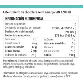 Cafe Con Chocolate Sin Azúcar Keto Vegan Xiocolat 1 Kg                                                                                                