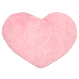 (APOSITV) Heart Cushion, Soft, Fluffy, Red, Pink, Blue, Healing Sofa (Pink)