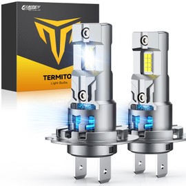 FAHREN H7 Led Bulbs,12X -Upgraded Brightness,Hours Lifespan, Real 1:1 Halogen Mini Size, 6500K Cool White, 1:1 Mini Size, Plug and Play, Pack of 2 (2026 Updated)