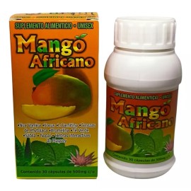 Dina Mango Africano 30 Caps 500 Mg Detox Reductivo
