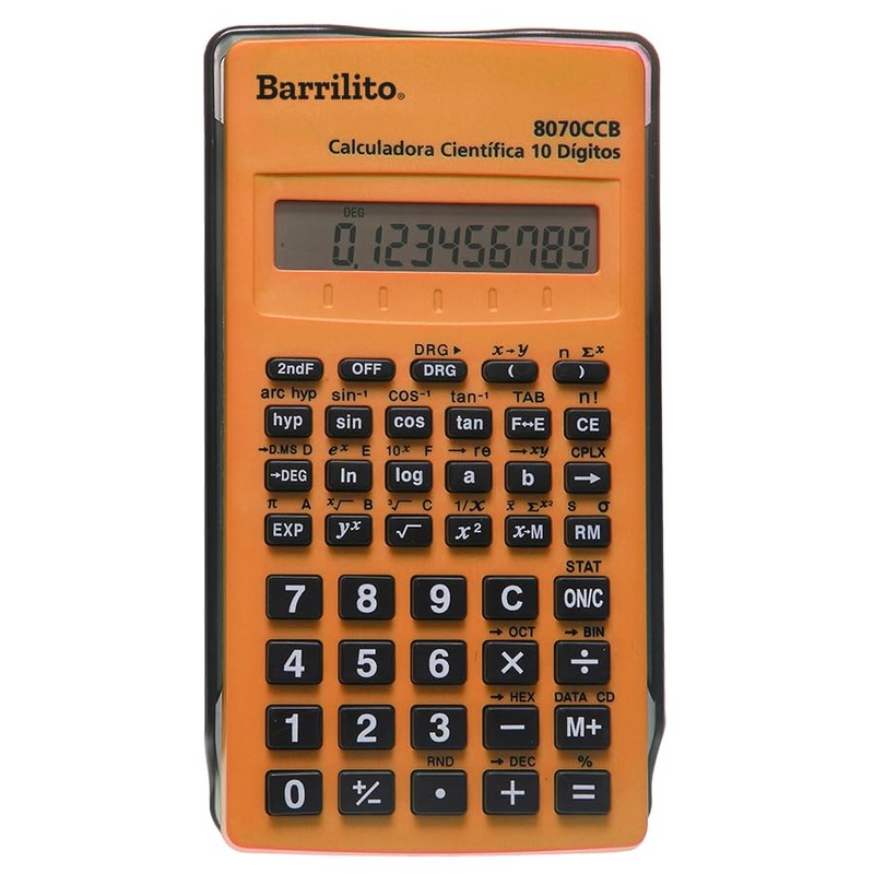 Barrilito Calculadora Científica de 10 Dígitos. 8070CCB