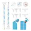 Eudaicful Rhinestone Picker Tool Kit: 2Pcs Rhinestone Picker Handle, Dual-Ended