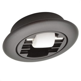 WAGNER ROLLER-MINI Soft Swivel Castor / Countersunk Roller Diameter 15 mm Ball Bearing Ring Black Plastic Housing Diameter 55/40 x 11/8 mm Metal Pin Load Capacity 50 kg Made in Germany 01709501