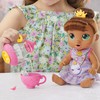 Baby Alive Bubbly Tea Party Sophia Sparkle Doll with Teapot