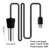 DONGKER Mini USB Submersible Aquarium Heater,20W 26℃ Automatic Constant Temperature