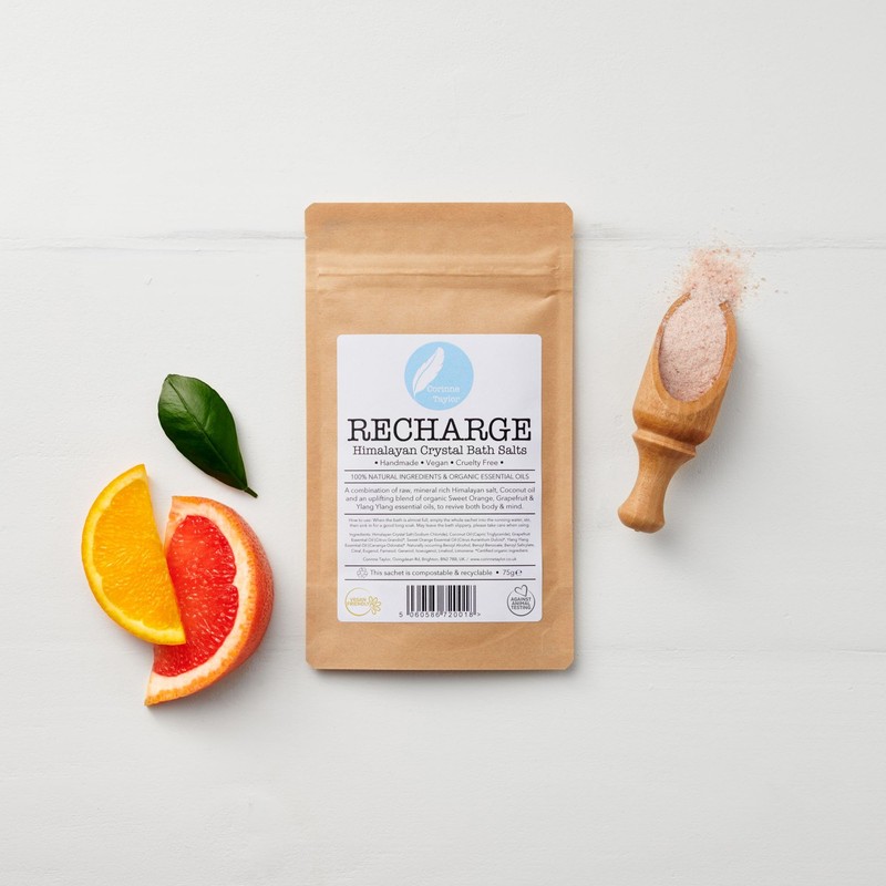 Corinne Taylor | Recharge Himalayan Bath Salts | Grapefruit, Sweet