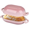 VORRINGARD Enameled Cast Iron Sourdough Bread Oven, Dutch Oven, Loaf