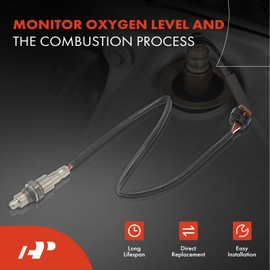 A-Premium O2 Oxygen Sensor Compatible with Ford Transit-150 2016-2019, Transit-250 2016-2019, Transit-350 2016-2019, Transit-350 HD 2016-2019, 3.5L, Downstream Left and Right, 2-PC Set