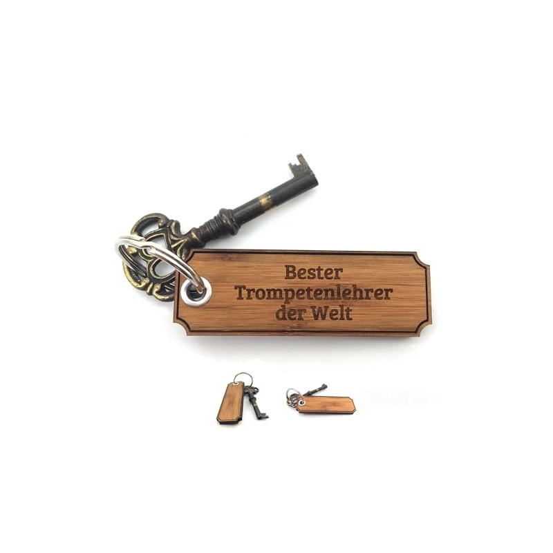 Mr & Mrs Panda Keychain Classic Engraved Best Teacher In