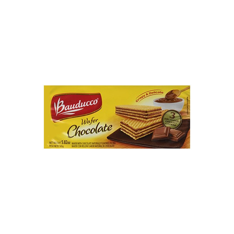 Bauducco Cookie Wafer Choc
