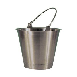 9 Quart,Stainless Steel Utility Pail,Standard Handle