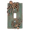 Top Brass Large Octopus/Kraken Electrical Cover Wall Plate Bronze/Verdigris Finish