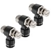 sourcing map 3pcs Air Flow Control Valve 10mm Tube OD
