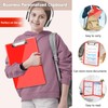 Clipboard with Storage,Heavy Duty Clip Boards 8.5x11 with 2 Storage
