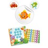 Potty Trainer with 8 Toilet Stickers Underwater Animals + Reward