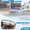 Covnikyer Passenger Side Power Heated Mirror Glass Assembly Replacement for