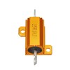 sourcing map 2pcs 25W 1k Ohm Aluminium Housing Load Wire