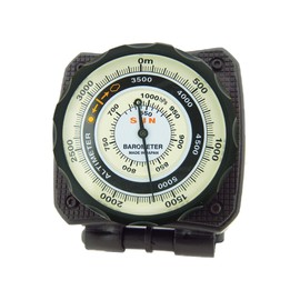Sun Company AltiLINQ Meters - Dashboard Altimeter and Barometer | Altimeter for Car and Truck | Reads Altitude from 0 to 5,000 Meters