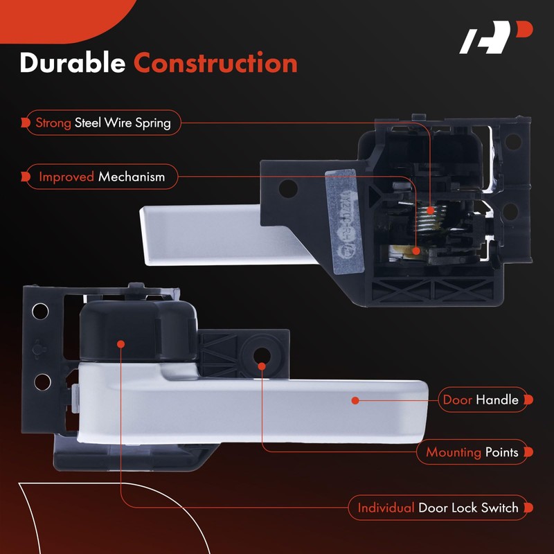 A-Premium Front Left Driver Side Interior Door Handle Compatible with