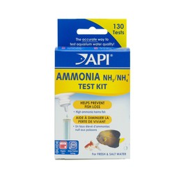 API API AMMONIA 130-Test Freshwater and Saltwater Aquarium Water Test Kit