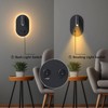 Wall Lamp Plug in Hardwired 2 in 1 Wall Sconces,