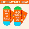 Zmart 40th Birthday Gifts Ideas for Women - Socks for