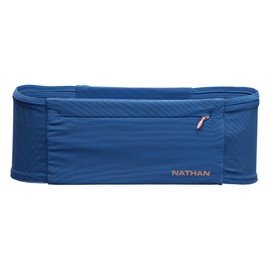 Nathan Zipster Max Running Belt. Bounce Free Waist Pack. Extra Large Zipper Pocket in Front for all Phones. 4 Pockets Total Fanny Pack