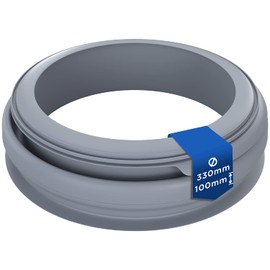 VIOKS Door Seal for Washing Machine Compatible with Miele 6816000 Diameter 330 mm for W700 W800 W900 / Door Seal Door Rubber Sealing Ring for Mondia Novo Meteor Gala Washing Machines Front Loader