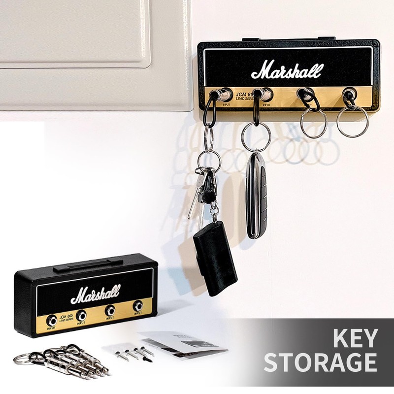 Marshall Key Holder for Wall - JCM800 Guitar Amp Key