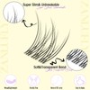 Cluster Lashes Natural Eyelash Clusters CC-Curly Eyelash Extension Wispy Individual