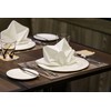 mon bijou® - 6 Pleasantly Soft Fabric Napkins Dark Grey
