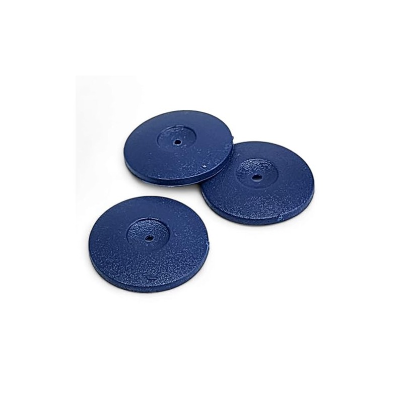 500 Pack - Plastic Cap Washers, Use with Nails or