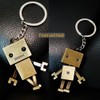 JILFR Robot Pendant Keychains, Cute Keychains, Large Key Ring, Special