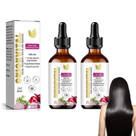 2 Stück Natural Hair Oil with Rosemary, Hair Strength Oil, Moisturising, Thickening Serum for Scalp and Haar Care - For All Women and Men, für alle Haartypen Geeignet