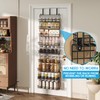 JKsmart 9-Tier Spice Rack Organizer with Door Hook, Wall Mount,