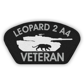 Copytec Veteran Patch Leo 2 A4 Leopard Tank German Army Tank Man #45205