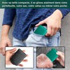 Pillendose für Reisen, tragbar, mit 10 Fächern, Mini-Tablettenbox, leicht und