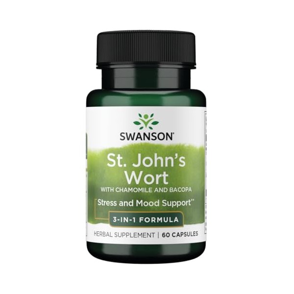 Swanson St. John's Triple Complex 60 Capsules