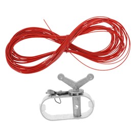 Sosoport 1set Swimming Pool Winch Kit Cable Cover Pool Cover Winch Aluminum Constructed Safety Cable Hoist