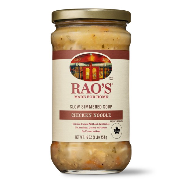 Rao's Made for Home Chicken Noodle Soup, 16oz, Traditional Italian