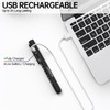 RISEMART Rechargeable Pen Light for Nurse, Rechargeable LED Portable Medical