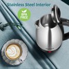 TOPWIT Electric Kettle, 2.0L Hot Water Kettle Electric, BPA-Free Stainless