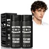 2PCS Polvo Texturizador Cabello Hombre,Polvo para Peinar Hombre